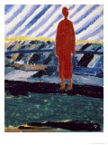 Red Figure, c.1928 reproduction procédé giclée par Kasimir Malevich