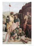 Detail of the Crucifixion Giclee Print by Andrea Mantegna