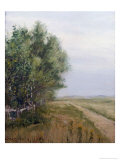 Allée de campagne reproduction procédé giclée par William Merritt Chase