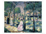 Sur le boulevard reproduction procédé giclée par Kasimir Malevich