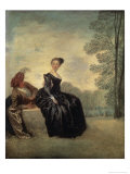Launisches Madchen Giclee Print by Jean Antoine Watteau