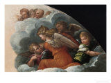 The Annunciation Giclee Print by Benvenuto Tisi Da Garofalo