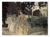 Gobelin, c.1901 Giclee-trykk av Viktor Borisov-musatov