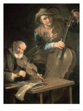Musicians, c.1695 Giclee Print by Giacomo Francesco Cipper