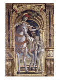 Madonna and Child From the Polyptych of Saint Martin Giclée-tryk af Bernadino Zenale