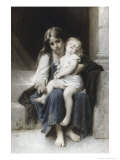 Sisters Giclee Print by Leon Jean Basile Perrault