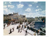 The Pont Neuf, Paris Gicléedruk van Pierre-Auguste Renoir The Pont Neuf, Paris Gicléedruk van Pierre-Auguste Renoir