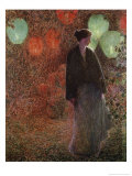 July Night Reproduction procédé giclée par Frederick Childe Hassam