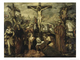 La Crucifiction reproduction procédé giclée par Jacopo Robusti Tintoretto