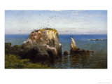 Rocks on the Sonoma Coast, California Giclee Print by Robert Swain Gifford