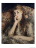 Thoughtful, La Pensee Giclee Print by Pierre-Auguste Renoir