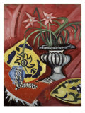 Still Life with a Vase Giclee-vedos tekijänä Olga Vladimirovna Rozanova Still Life with a Vase Giclee-vedos tekijänä Olga Vladimirovna Rozanova