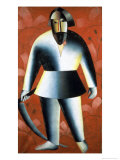 The Mower Giclee Print by Kasimir Malevich