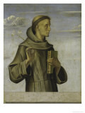 Saint Anthony Giclée-Druck von Alvise Vivarini