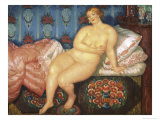 Die Schone Giclee Print by B. M. Kustodiev