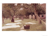 The Bleaching Ground reproduction procédé giclée par Max Liebermann