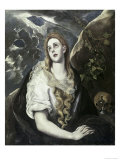 Saint Mary Magdalene in Penitence Giclee Print by El Greco 