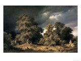 Cemetary, c.1860 Giclee Print by G. Kloss