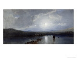 Moonlit River Giclee Print by William Trost Richards