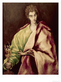 St. John the Evangelist Giclee Print by El Greco 