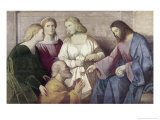 Jesus Gives the Keys to Peter Lámina giclée por Vincenzo Di Biagio Catena