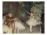 Repetition de Ballet Giclee Print by Edgar Degas