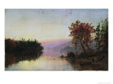 Greenwood Lake at Twilight Giclee Print by Jasper Francis Cropsey