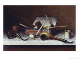 The Social Club Giclee Print by William Michael Harnett