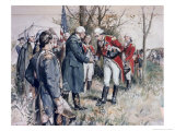 Burgoyne's Surrender Frederick Coffay Yohn Giclee Print by Frederick Coffay Yohn