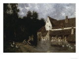 Washerwomen Giclee Print by E. Cicerie