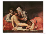 The Deposition Giclée-tryk af Fra Bartolommeo