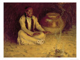El rincón de la chimenea Lámina giclée por Eanger Irving Couse