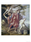 Abraham Sacrificing Isaac Giclee Print by Domenichino 