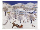 First Snow, c.1994 Giclee Print by Konstantin Rodko First Snow, c.1994 Giclee Print by Konstantin Rodko