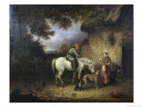 Detail of the Post Boy Giclee-trykk av Edmund Bristow