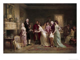 Washington's Birthday Impressão giclée por Jean Leon Gerome Ferris Washington's Birthday Impressão giclée por Jean Leon Gerome Ferris