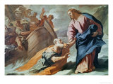 Jesus at the Sea Giclee Print by Luca Giordano