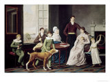 The Woolsey Family Giclee-trykk av William Berczy