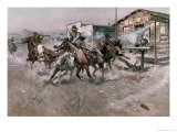 Smoke of a .45 Giclee Print by Celia Russell