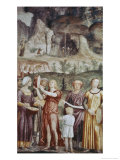 The Jews Praising God Giclee Print by Bernardino Luini