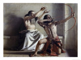 Joas Shoots the Arrow of Redemption Giclee Print by William Dyce