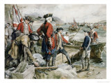 Abercrombie's Expedition to Ticonderoga Giclee Print by Frederick Coffay Yohn