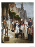 Napoleon Receiving the Queen of Prussia, Tilsit Giclee Print by William Gosse