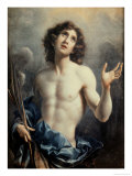Saint Sébastien reproduction procédé giclée par Carlo Dolci