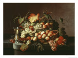 Bountiful Nature Giclee Print by Severin Roesen