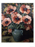Mohnblumen Giclée-Druck von Henry Rand