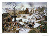 Payment of the Tax at Bethlehem Giclee Print by Pieter Brueghel the Younger