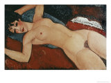 Recling Nude Lámina giclée por Amedeo Modigliani Recling Nude Lámina giclée por Amedeo Modigliani