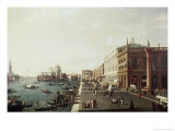 View of Molo in Venice, no.1 reproduction procédé giclée par Bernardo Bellotto