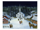 Winter Nocturne reproduction procédé giclée par Konstantin Rodko